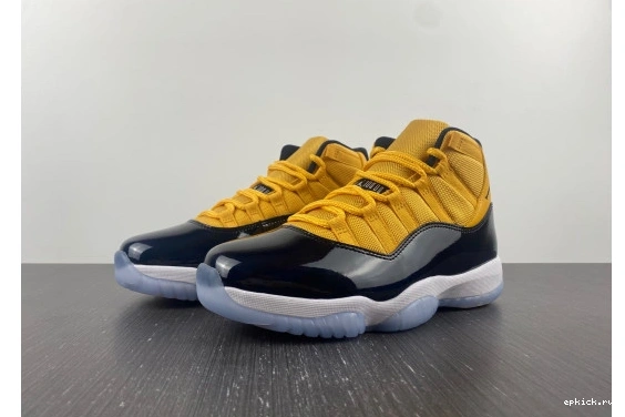 Cheap EP 11 black Air AJ11 and yellow Jordan 0102